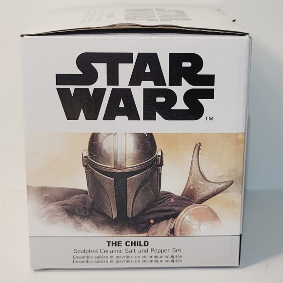COPY - Star Wars, The Mandalorian, The Child Sculpted Ceramic Salt & Pepper Set… - Picture 3 of 6